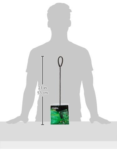 Marina 5 Inch Black Coarse Nylon with 16 Inch Handle - PawsPlanet Australia