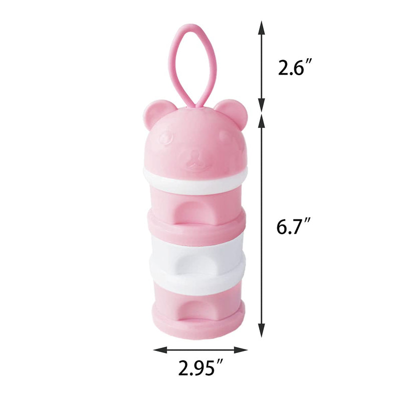 Portable Bird Feeder Cups Bird Food Water Treat Box Parrot Food Storage Container,Pet Travel Feeder(Pink) - PawsPlanet Australia