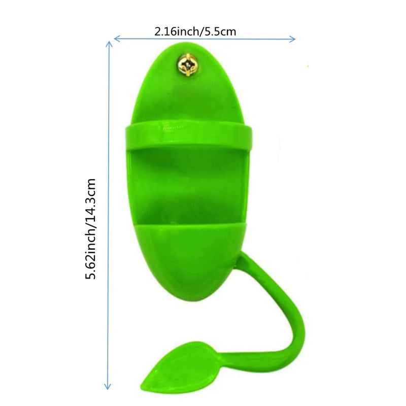 2pcs Bird Feeding Cup Rack Plastic Cuttlebone Holder,Bird Food Holder, Plastic Food Fruit Feeding Perch Stand Holder for Pet Bird Supplies Fruit Vegetable Storage Stands - PawsPlanet Australia