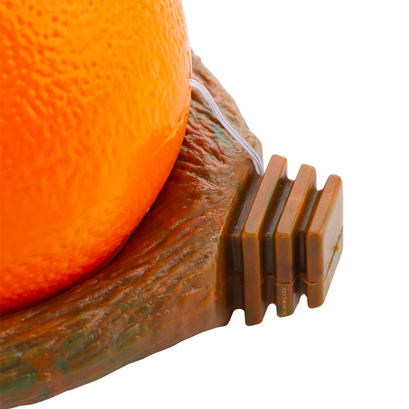Bird Feeder Fruit Shape with Clamp Holder Cage-Pet Food & Water Bowl Parrot Food Box Cage Decoration (Orange Shape) - PawsPlanet Australia