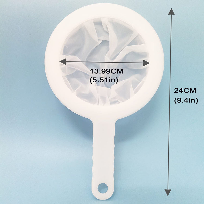 MEIMEI 200 Mesh Baby Brine Shrimp Net Collect Brine Shrimp Artemia Copepod Sieve for Brine Shrimp Hatchery - PawsPlanet Australia