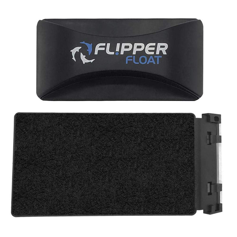 FL!PPER Flipper Cleaner Float - 2-in-1 Floating Magnetic Aquarium Glass Cleaner - Fish Tank Cleaner - Scrubber & Scraper Aquarium Cleaning Tools – Floating Fish Tank Cleaner, Standard - PawsPlanet Australia