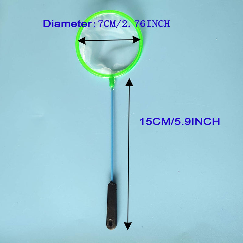 10pcs Mini Baby Brine Shrimp Net Special Fine Artemia Sieve for Brine Shrimp Hatchery Random Color - PawsPlanet Australia