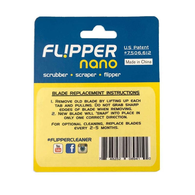 FL!PPER Flipper Nano Replacement Stainless Steel Blades Glass Aquarium Tanks - PawsPlanet Australia