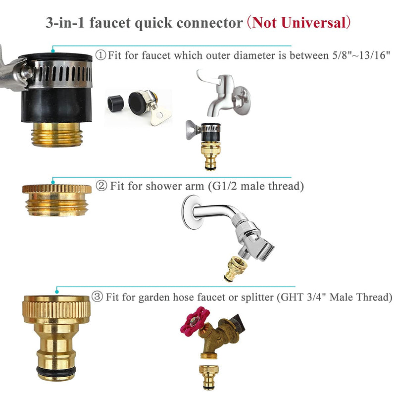 Laifoo 25ft Aquarium Vacuum Gravel Cleaner Fish Tank Cleaner Siphon Water Changer - PawsPlanet Australia