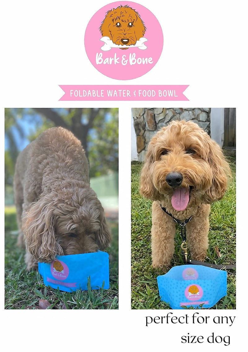 Foldable Dog Travel Bowls - Fit in Your Pocket. Portable & Reusable Water & Food Dog Bowls to Hydrate and Feed Your Dog On The Go. Multipack of 4 - (2 Open Top & 2 Resealable) Multipack of 4 - 2 Open Top & 2 Resealable - PawsPlanet Australia