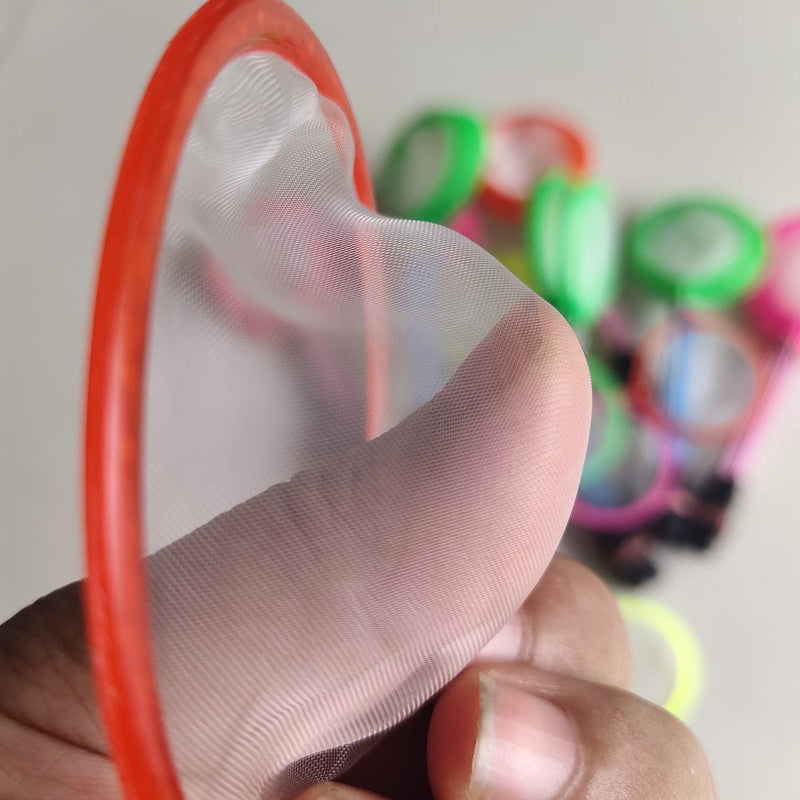 10pcs Mini Baby Brine Shrimp Net Special Fine Artemia Sieve for Brine Shrimp Hatchery Random Color - PawsPlanet Australia