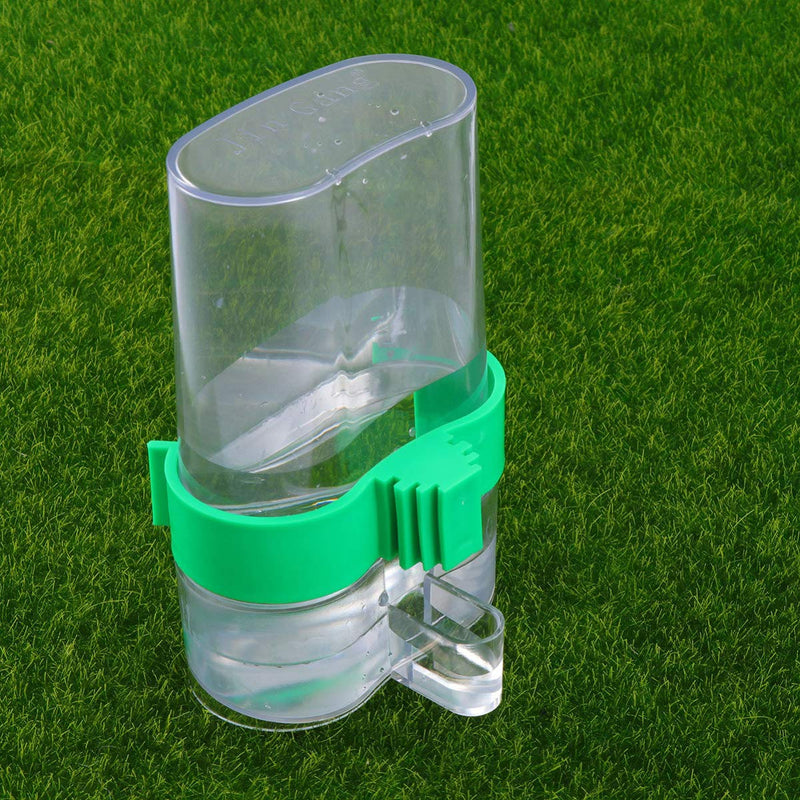 POPETPOP Water Feeders for Birds - 2 Pack Bird Water Dispenser, Automatic Bird Feeder for Parrot Parakeet Cockatiel - PawsPlanet Australia