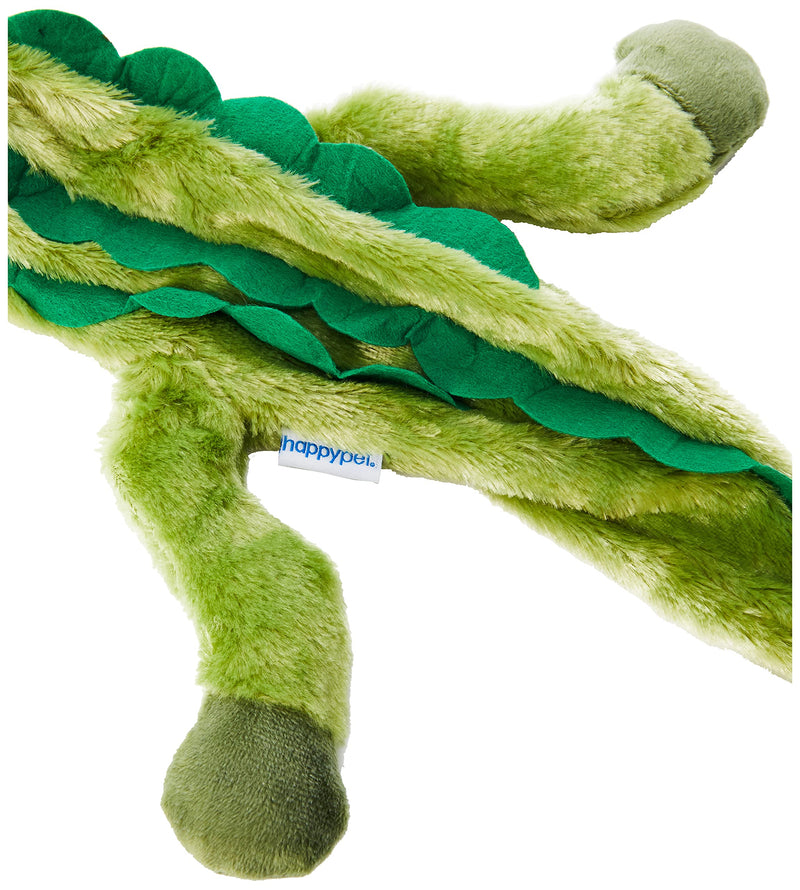"""Mad About Pets"" Plush Alligator Wild Crinkler Dog Toy" Wild Crinkler Alligator - PawsPlanet Australia