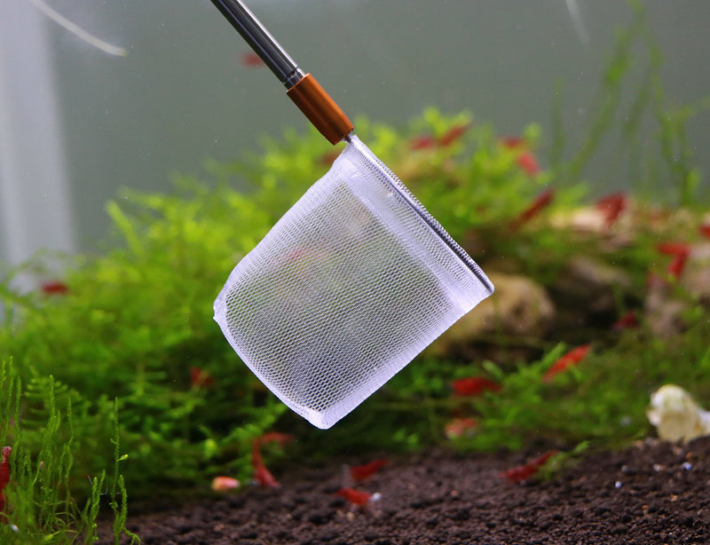 Extendable 3D Aquarium Net for Shrimp, Small Fish, Tetra, Betta, Aquarium Fish Tank - PawsPlanet Australia