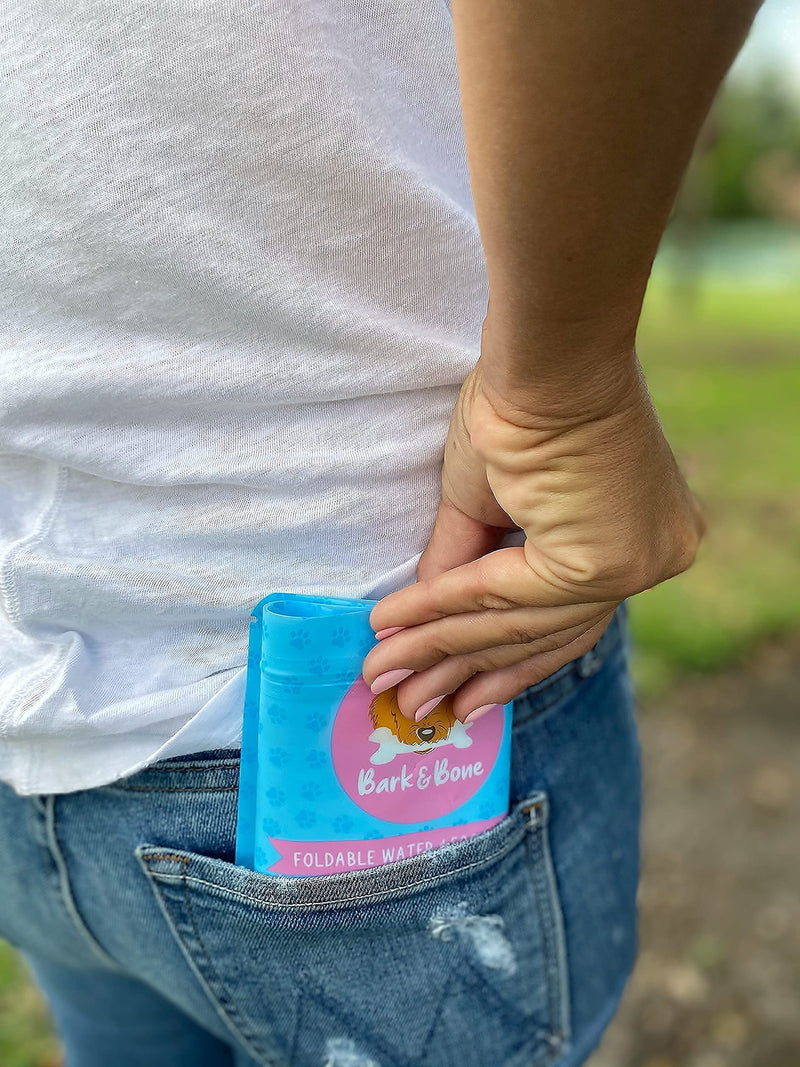 Foldable Dog Travel Bowls - Fit in Your Pocket. Portable & Reusable Water & Food Dog Bowls to Hydrate and Feed Your Dog On The Go. Multipack of 4 - (2 Open Top & 2 Resealable) Multipack of 4 - 2 Open Top & 2 Resealable - PawsPlanet Australia