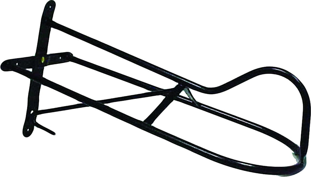 Partrade 248028 Wall Saddle Rack for Western Saddles, 24", Black - PawsPlanet Australia