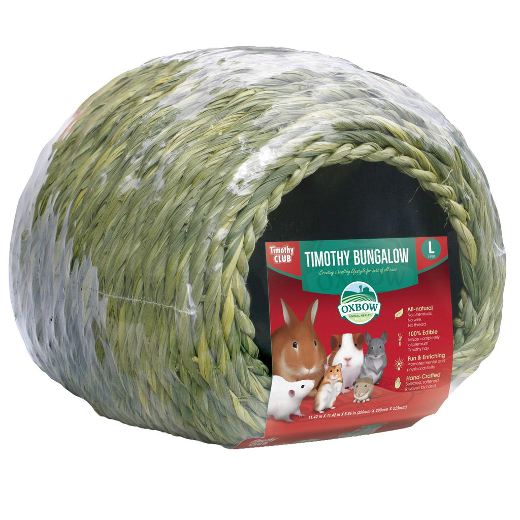 Oxbow Animal Health Timothy Hay Bungalow - Large - PawsPlanet Australia