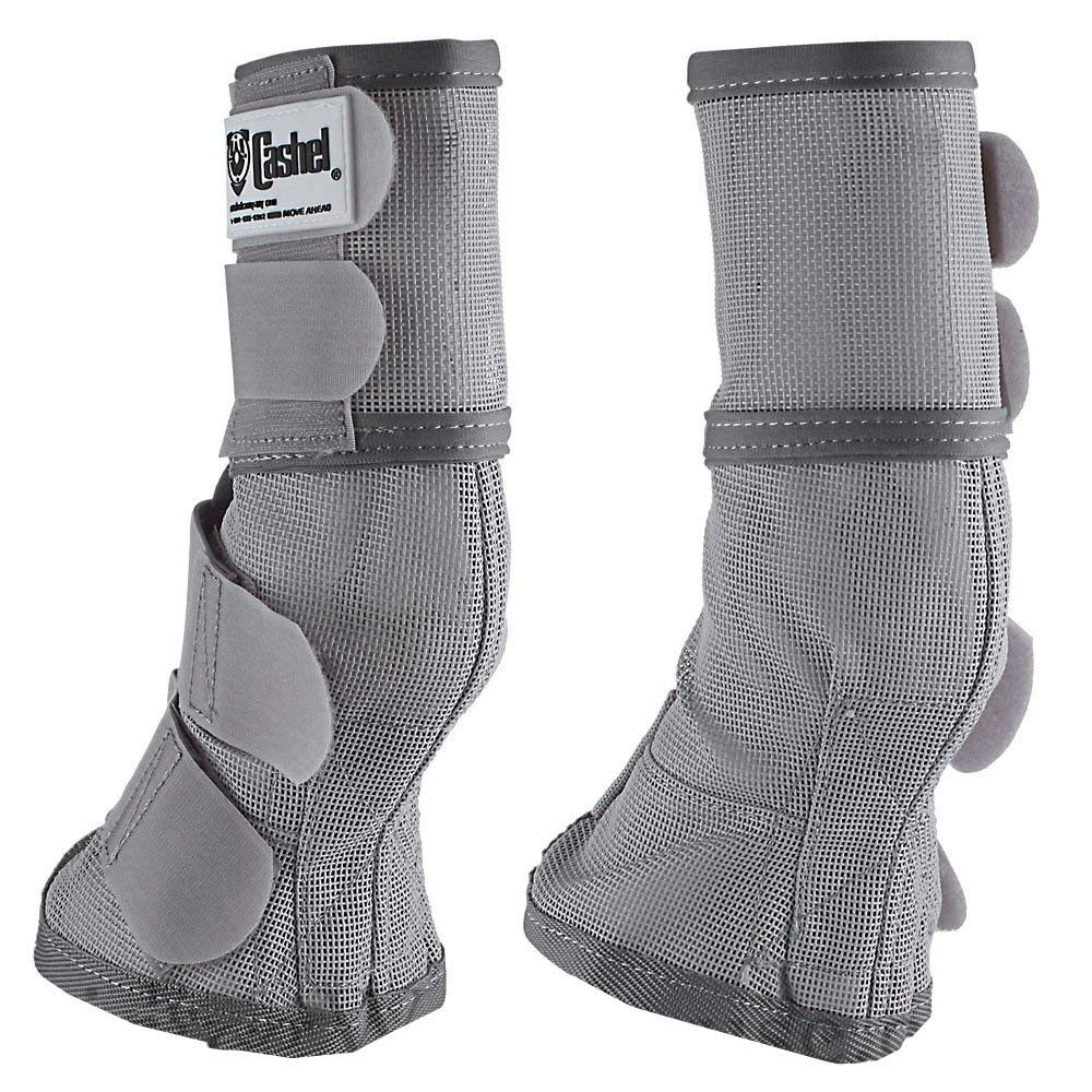 Cashel Crusader Horse Fly Leg Guards Mini Grey - PawsPlanet Australia