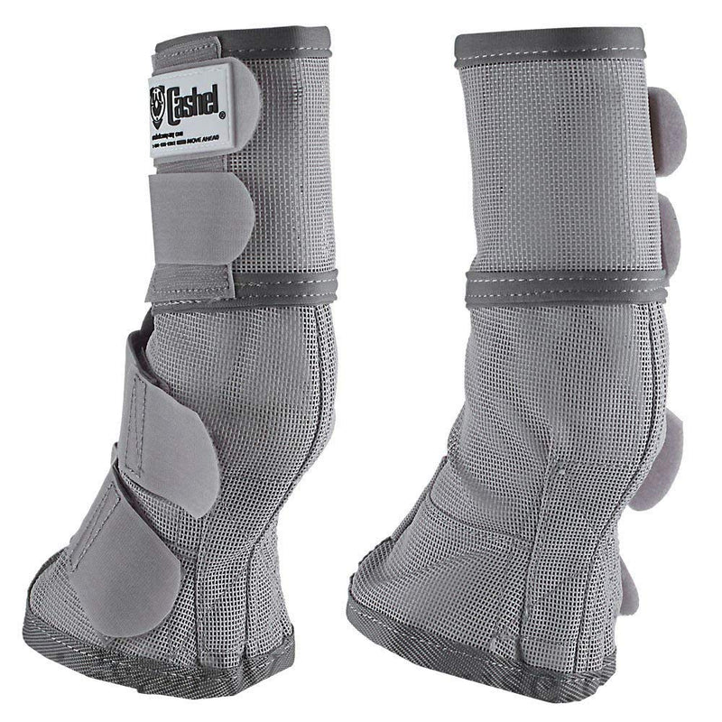 Cashel Crusader Horse Fly Leg Guards Mini Grey - PawsPlanet Australia