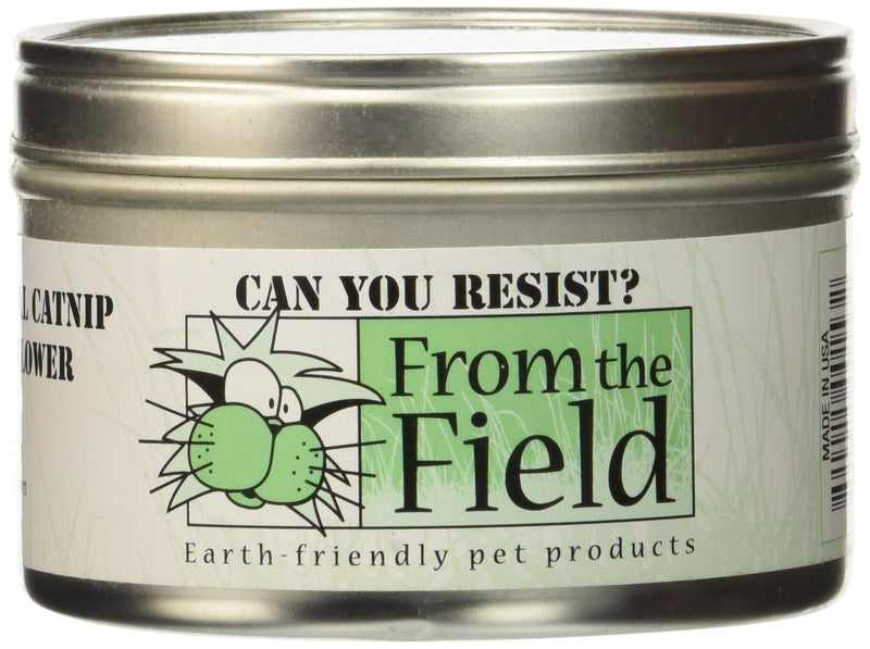 [Australia] - From The Field 1-Ounce Can You Resist Catnip Leaf and Flower Tin Can 