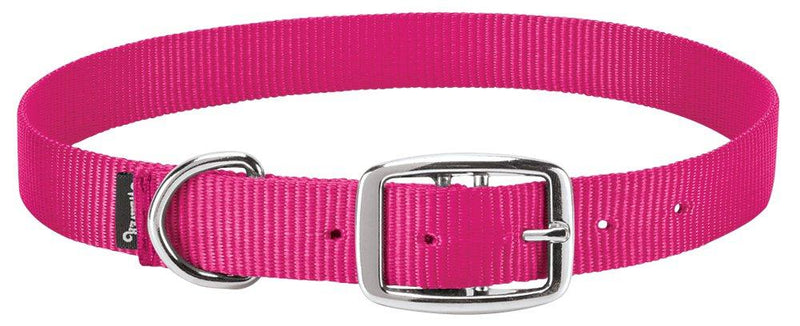 Weaver Leather Goat Collar Medium Pink Fusion - PawsPlanet Australia