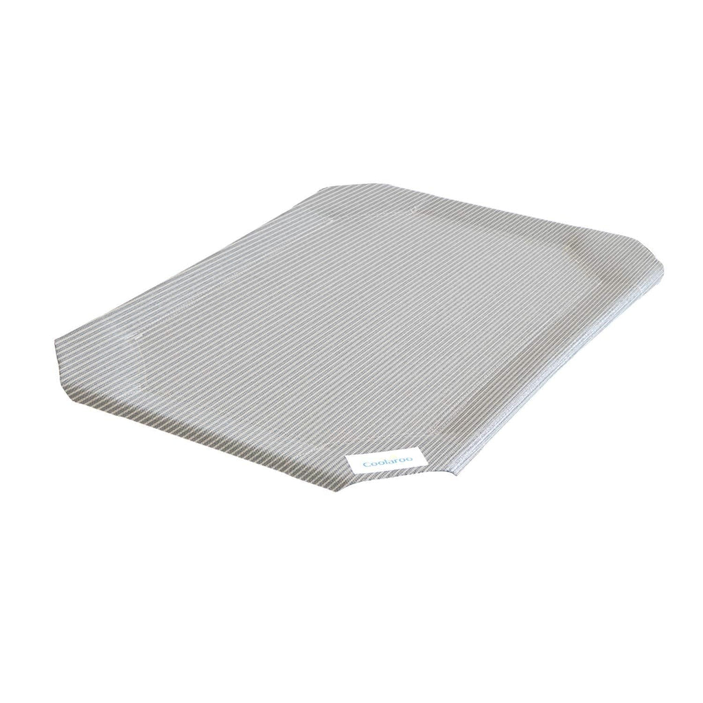 Coolaroo Replacement Cover, The Original Elevated Pet Bed by Large, Grey - PawsPlanet Australia