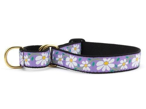 [Australia] - Daisy Martingale Dog Collar - Medium (12.5-20 Inches) - 1 In Width by Up Country 
