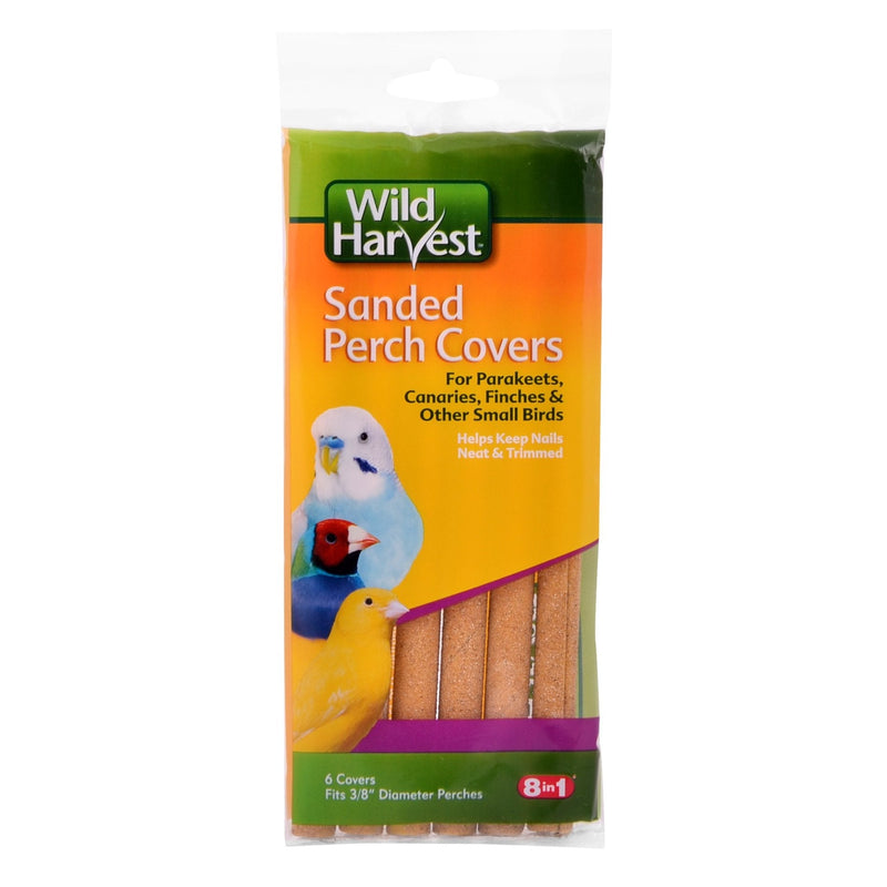 Wild Harvest P-84141 Sanded Perch Covers for Small Birds, 6-Count - PawsPlanet Australia