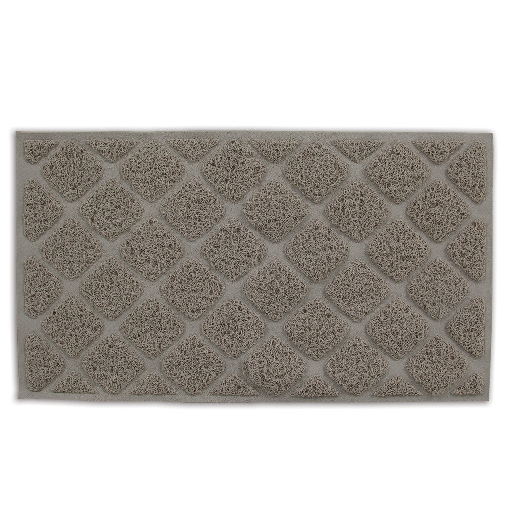 Petmate Grid Litter Catcher Mat, Stone - PawsPlanet Australia