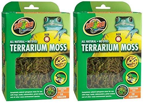 Zoo Med All Natural Reptile Terrarium Moss Substrate (2 Pack of 10 Gallons) - PawsPlanet Australia