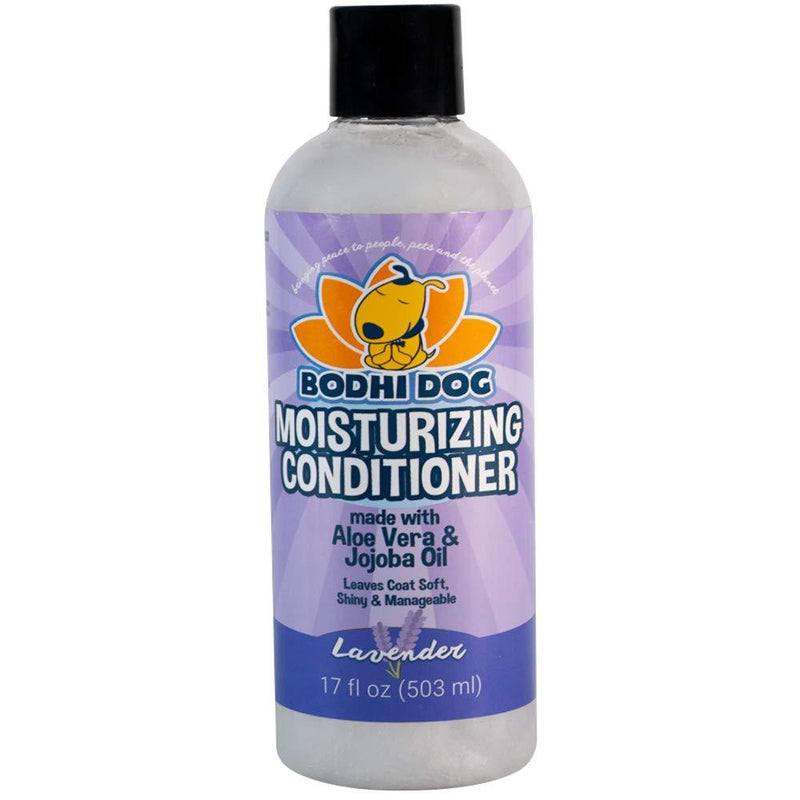 [Australia] - Natural Moisturizing Dog Conditioner | Conditioning for Dogs, Cats and More | Soothing Aloe Vera & Jojoba Oil | 1 Bottle 17oz (503ml) (Lavender) 