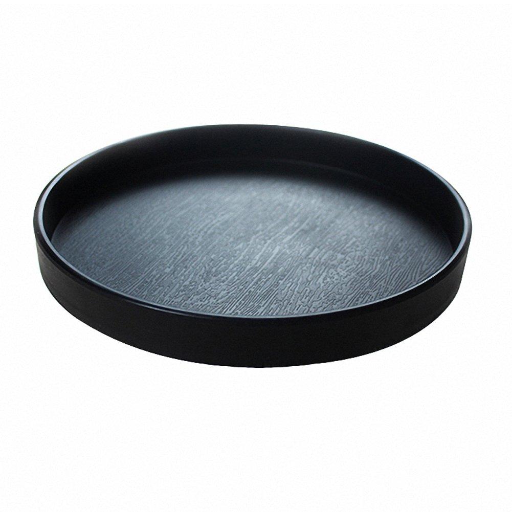 OMEM Reptile Food Bowl,Water Dish,Turtle Feeder,Feeding Dish,Food Container Medium Black - PawsPlanet Australia