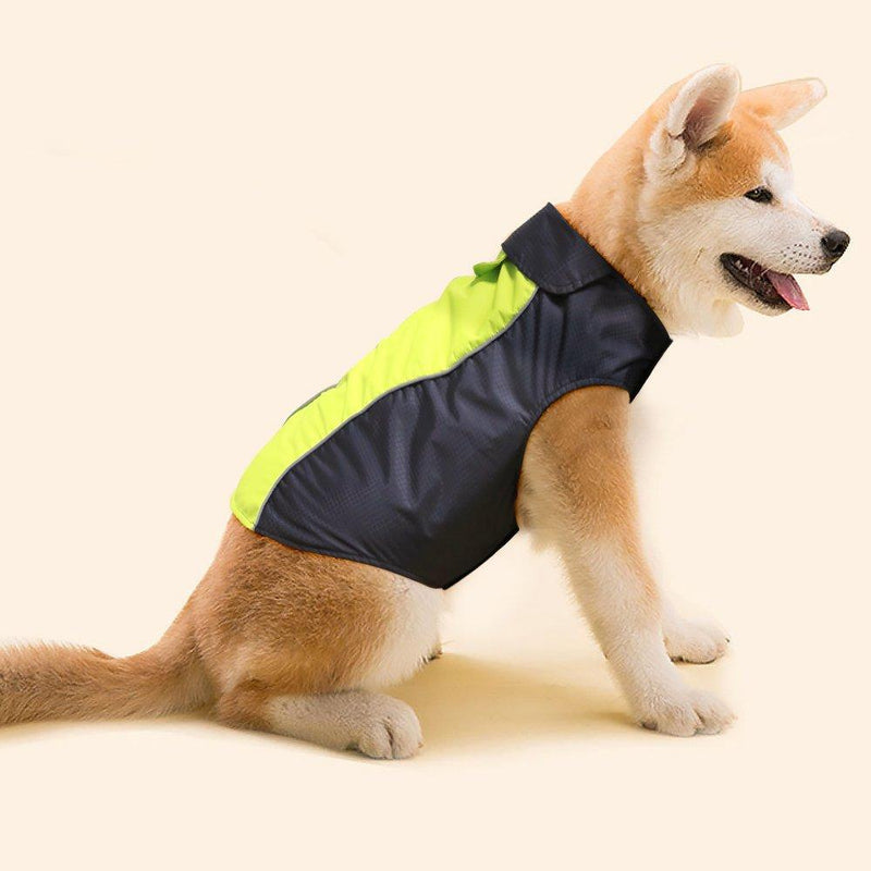 [Australia] - BSEEN Dog Coat, Sport Outdoor Jacket with Waterproof Windproof Outer Layer and Warm Fleece Inner Vest Apparel for Autumn Winter for Large, X-Large,XX-Large Dogs Green 