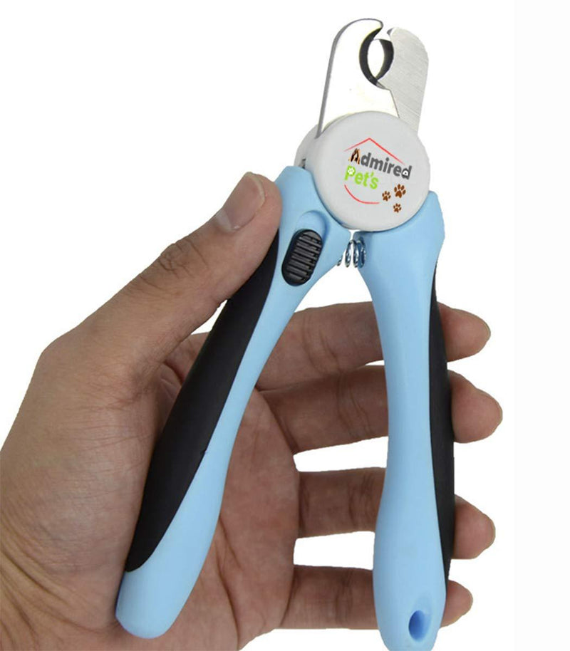 [Australia] - #1 Updated 2019 Dog Nail Clipper and Trimmer by Admired Pets - Razor Sharp Blades with Safety Guard to Avoid Over-Cutting - Non-Slip Handles for Safe, Easy Grooming at Home 