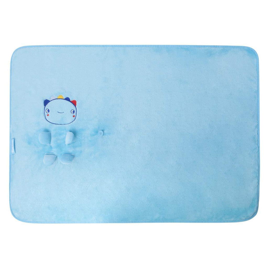 TUC TUC Enjoy and Dream Dragon Fleece Blanket, Blue - PawsPlanet Australia