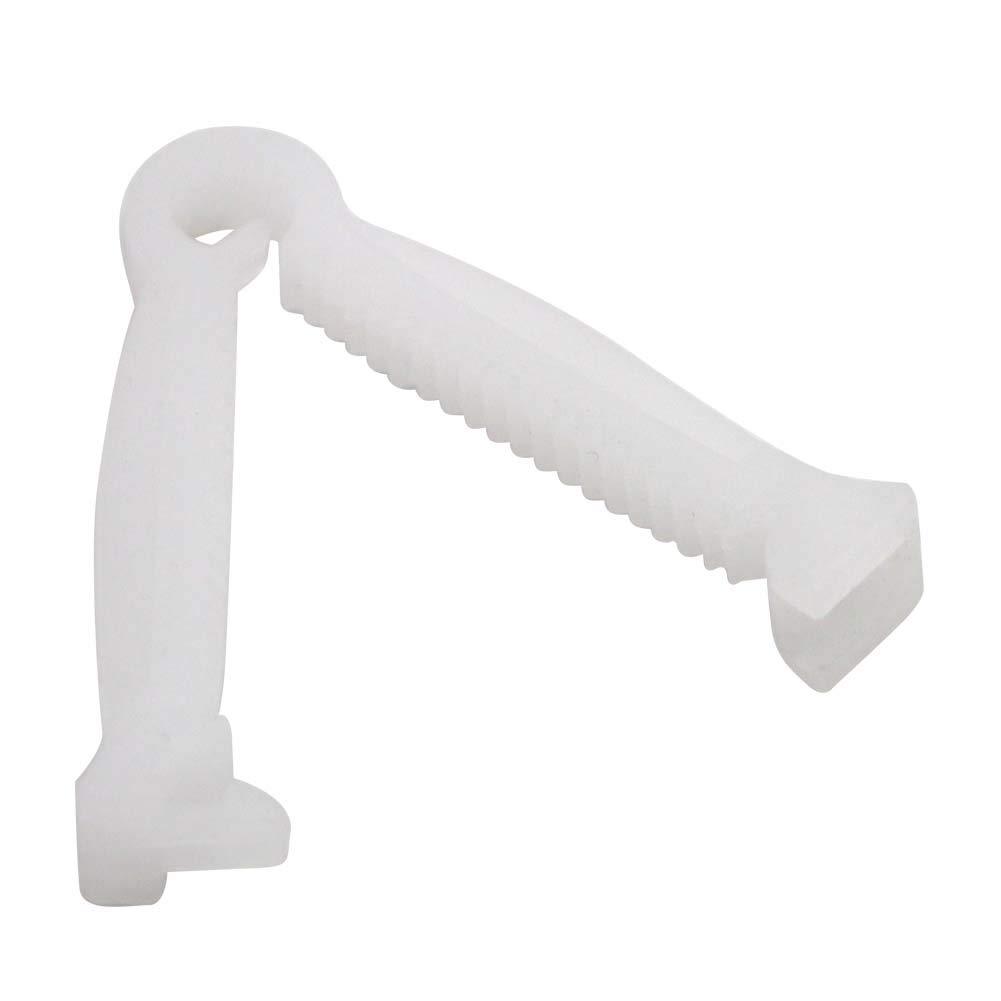 M.Z.A 10pcs Disposable Umbilical Cord Clip Pig Piglet Umbilical Navel Cord Clamp for Pet Animals Lamb Goat Puppy Whelping Kit(10, White) 10 - PawsPlanet Australia