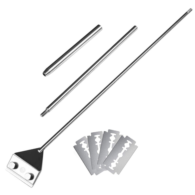 Sungrow Aquarium Glass scrubber, Long Handheld Tool Reduces Scrubbing Time to Half, Keep Hands Dry, Removes Thickest Residue, Frequent Tank Maintenance - PawsPlanet Australia