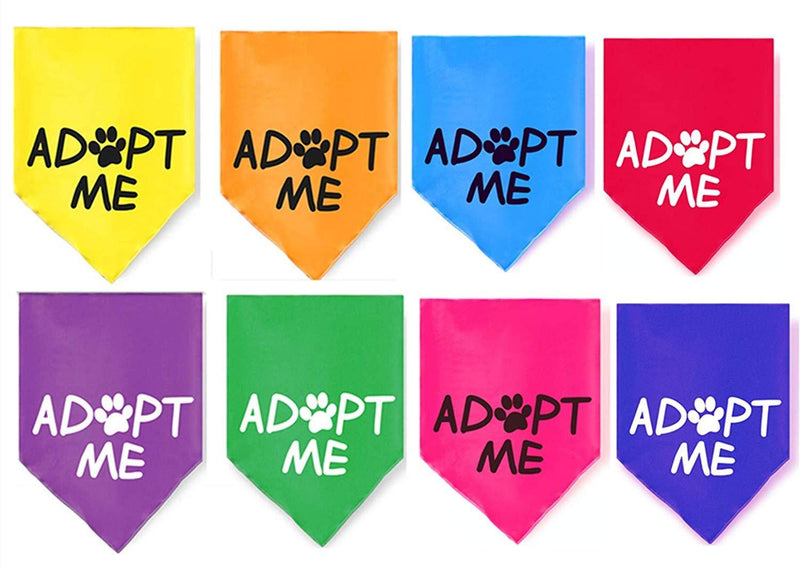 JPB 8 Pack Adopt Me Bandanas for Dogs L - PawsPlanet Australia