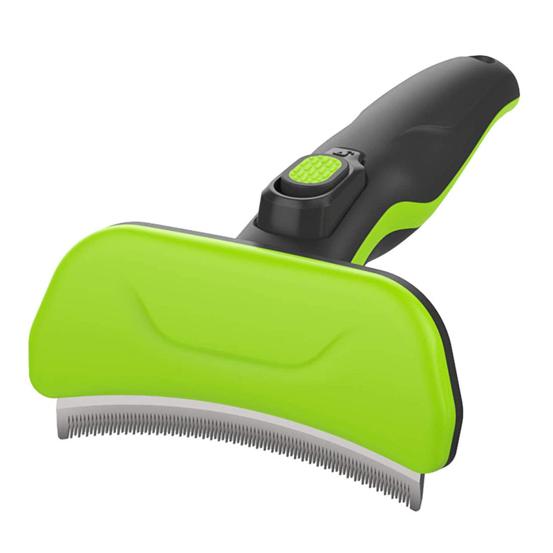 JOYPAWS Pet Grooming Brush Professional Undercoat Deshedding Tool for Dogs and Cats Effectively Reduces Shedding by Up to 95% Self-Cleaning Long or Short Hair Remover Large - PawsPlanet Australia