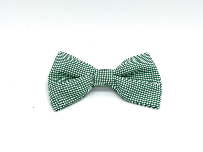 HUGO & HUDSON HHOBOW10064-XS/S Gingham Dog Bow Tie, X-Small/Small, Blue - PawsPlanet Australia
