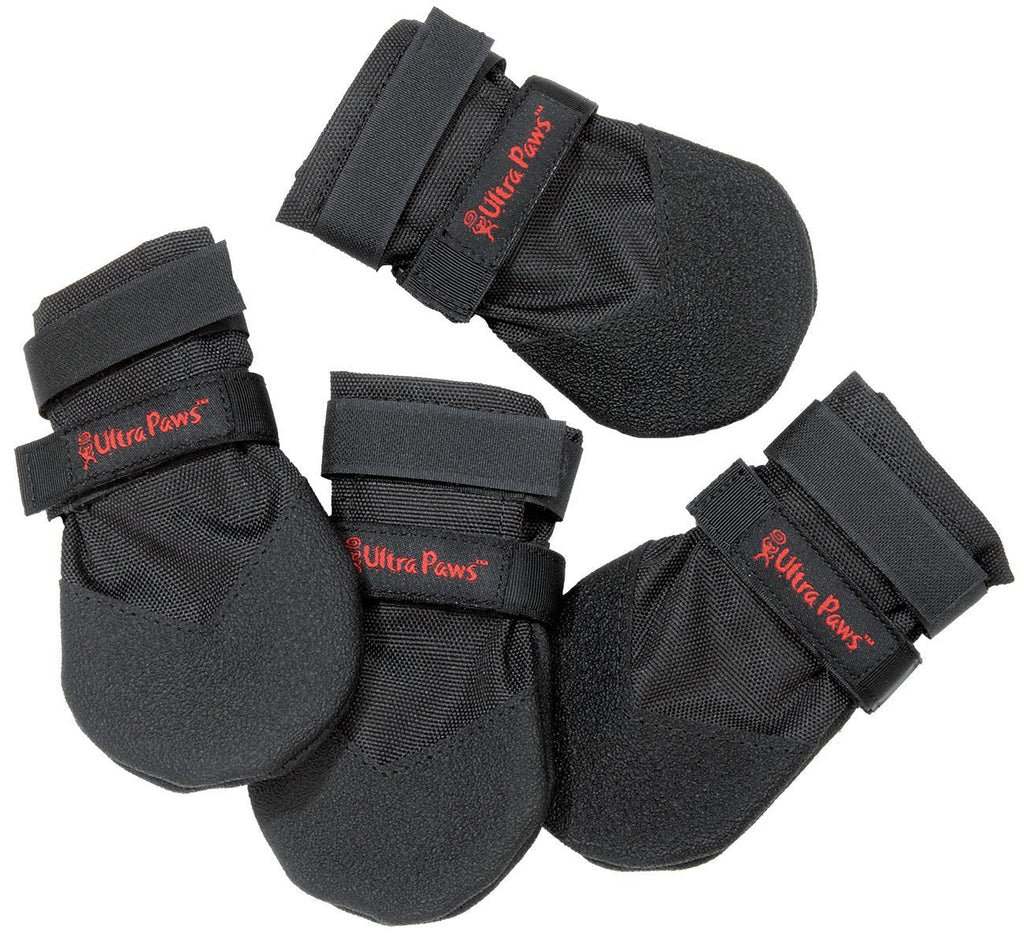 Ultra Paws Light Duty Water Resistant Dog Boots for Small, Medium and Large Dogs Black - Light Duty Size 7 - 3" W - PawsPlanet Australia