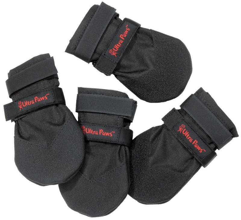 Ultra Paws Light Duty Water Resistant Dog Boots for Small, Medium and Large Dogs Black - Light Duty Size 7 - 3" W - PawsPlanet Australia