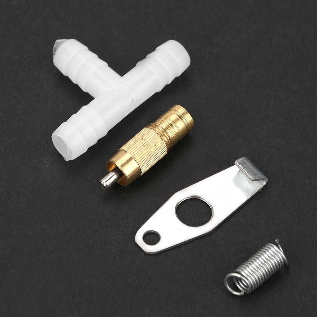 10Pcs Automatic Rabbit Water Feeder, Stainless Steel Automatic Nipple Waterer for Rabbit Rat Ferrets(Round) Round - PawsPlanet Australia