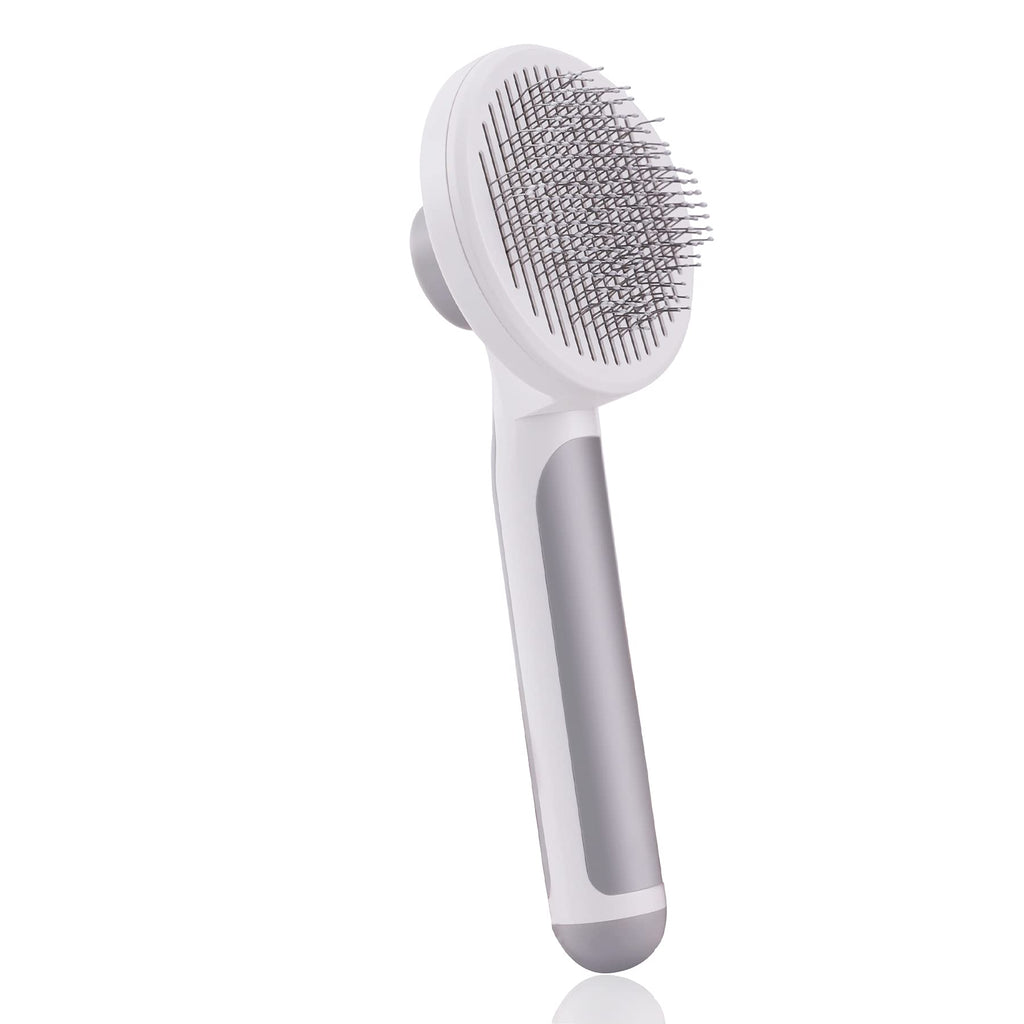 HUAWIND Self Cleaning Pet Grooming Brush, Deshedding Tools for Dogs & Cats Effectively Reduces Shedding by up to 95%, Gentle Pet Shedding Tools - PawsPlanet Australia