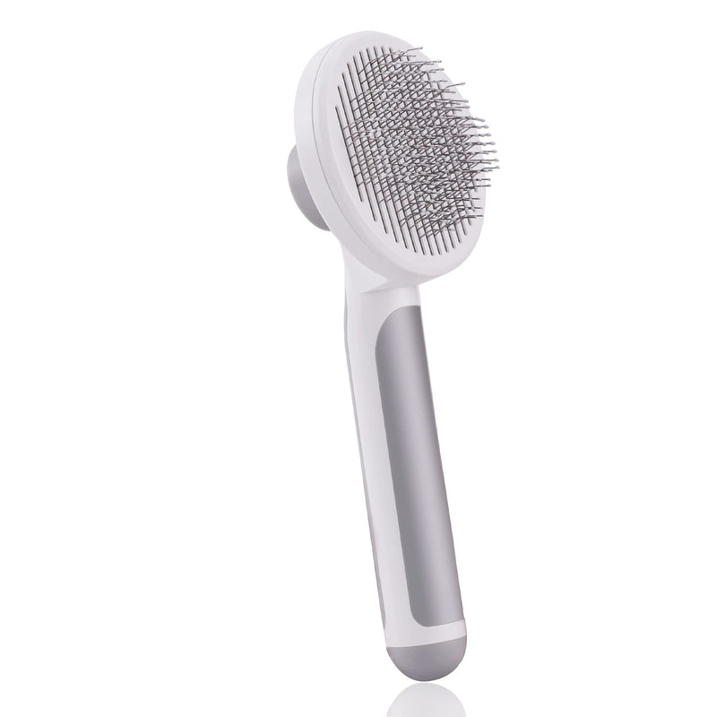 HUAWIND Self Cleaning Pet Grooming Brush, Deshedding Tools for Dogs & Cats Effectively Reduces Shedding by up to 95%, Gentle Pet Shedding Tools - PawsPlanet Australia