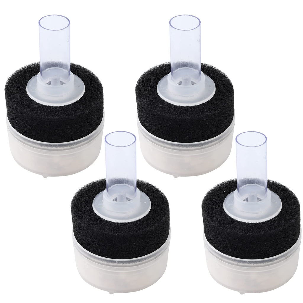 QXUJI 4PCS Air Driven Bio Filter Sponge Aquarium Filter, Bio Sponge Filter, Aqua Flow Sponge, Air Pump Driven, for Breeding Fry Betta Shrimp Fish Tank Aquarium - PawsPlanet Australia
