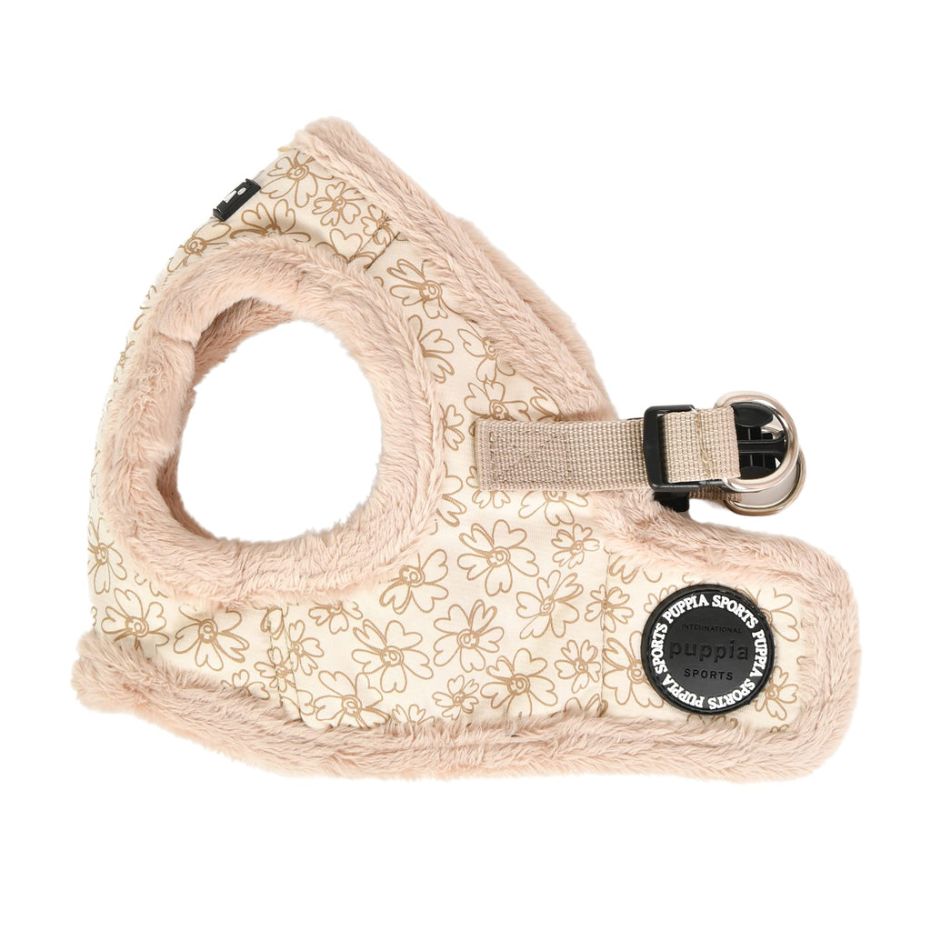 PUPPIA Hepatica Vest Harness Winter Dog Harness (Step-in) Small BEIGE - PawsPlanet Australia