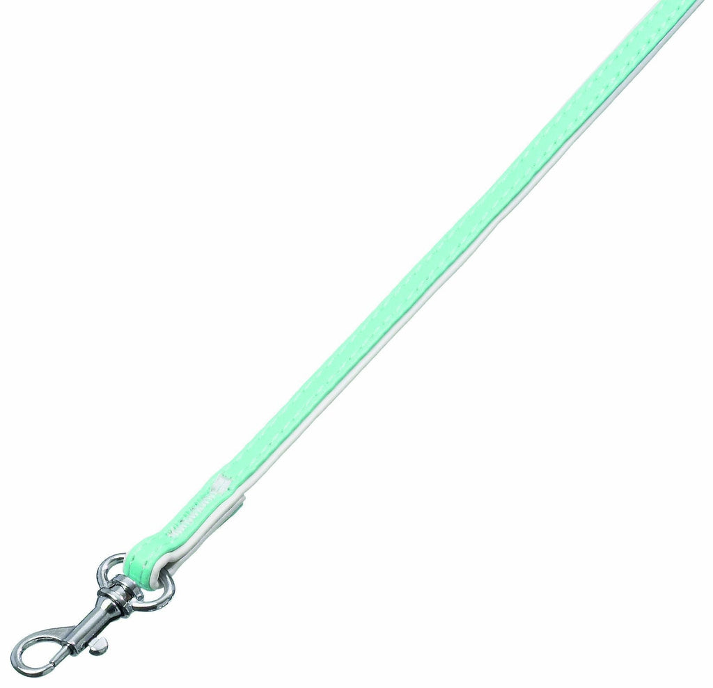 Karlie Art Leather Plus Paris Leades, 100 cm x 18 mm, Light Blue Medium - PawsPlanet Australia