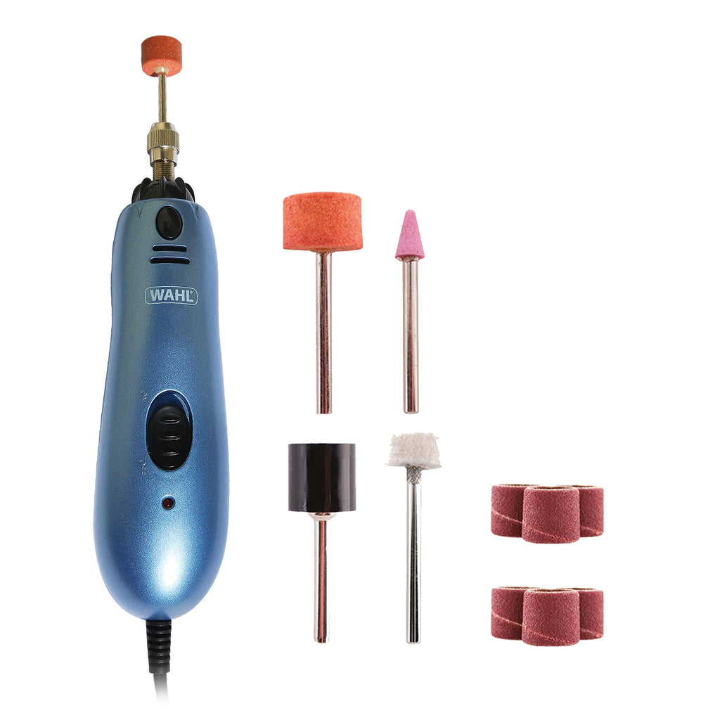 Wahl Nail Grinder for Dogs, Dog Nail File, Nail Grinder for Pets, Pet Nail Grooming, Mains Powered, Trimming Claws, Shaping Claws, Smoothing Nails, Grinding Stone Nail Grinder Pet Electric - PawsPlanet Australia