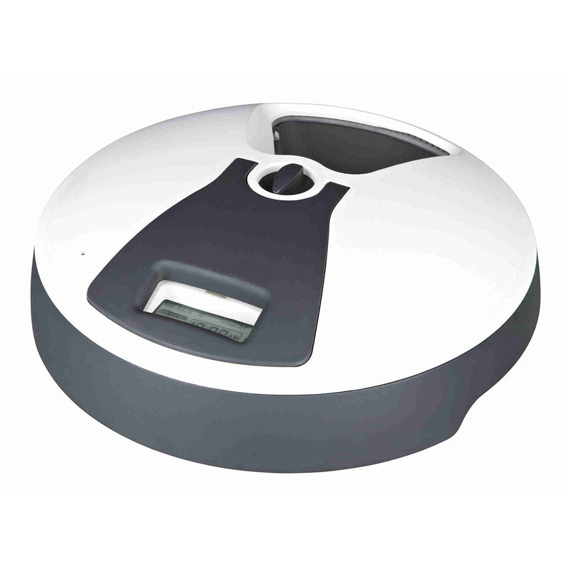 Trixie TX6 Automatic Food Dispenser, 240 ml, Grey/White - PawsPlanet Australia