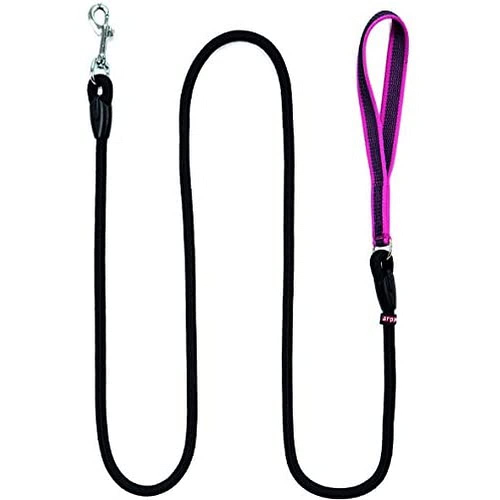 Arppe 226800812107 Strap Nylon, Non-Slip garivani, Black and Pink - PawsPlanet Australia