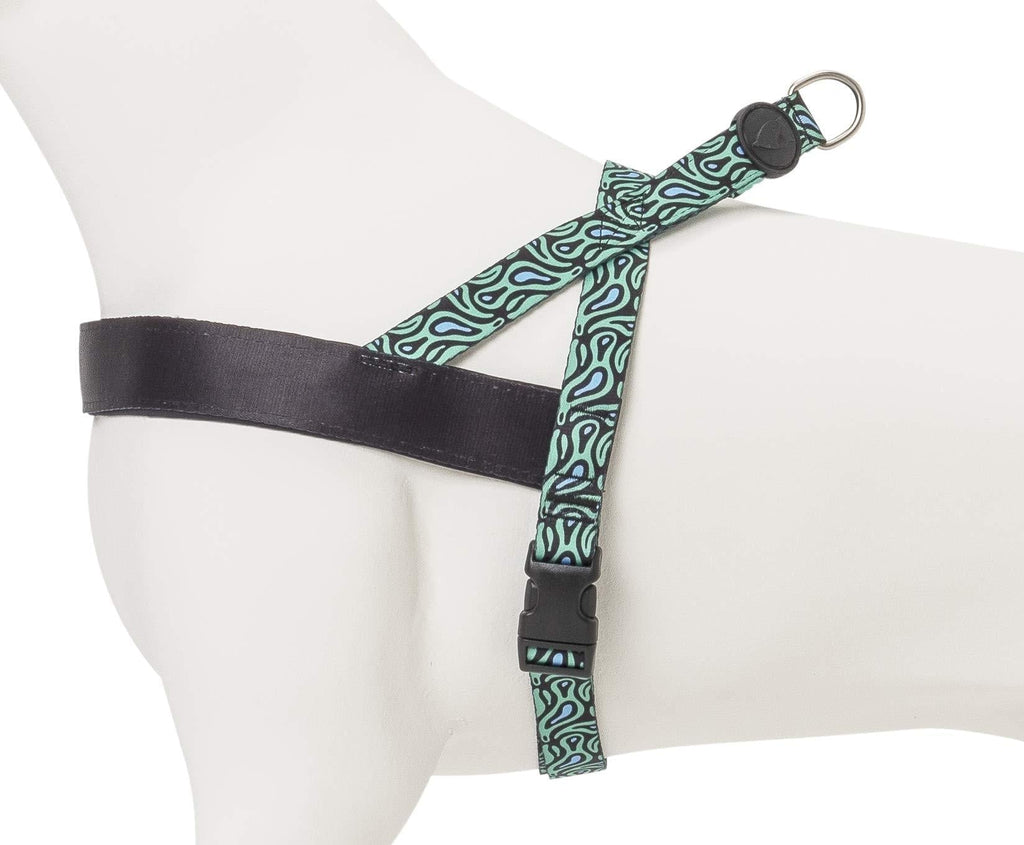 MORSO Norwegian Bite Harness for Dogs Size L Green/Black - PawsPlanet Australia