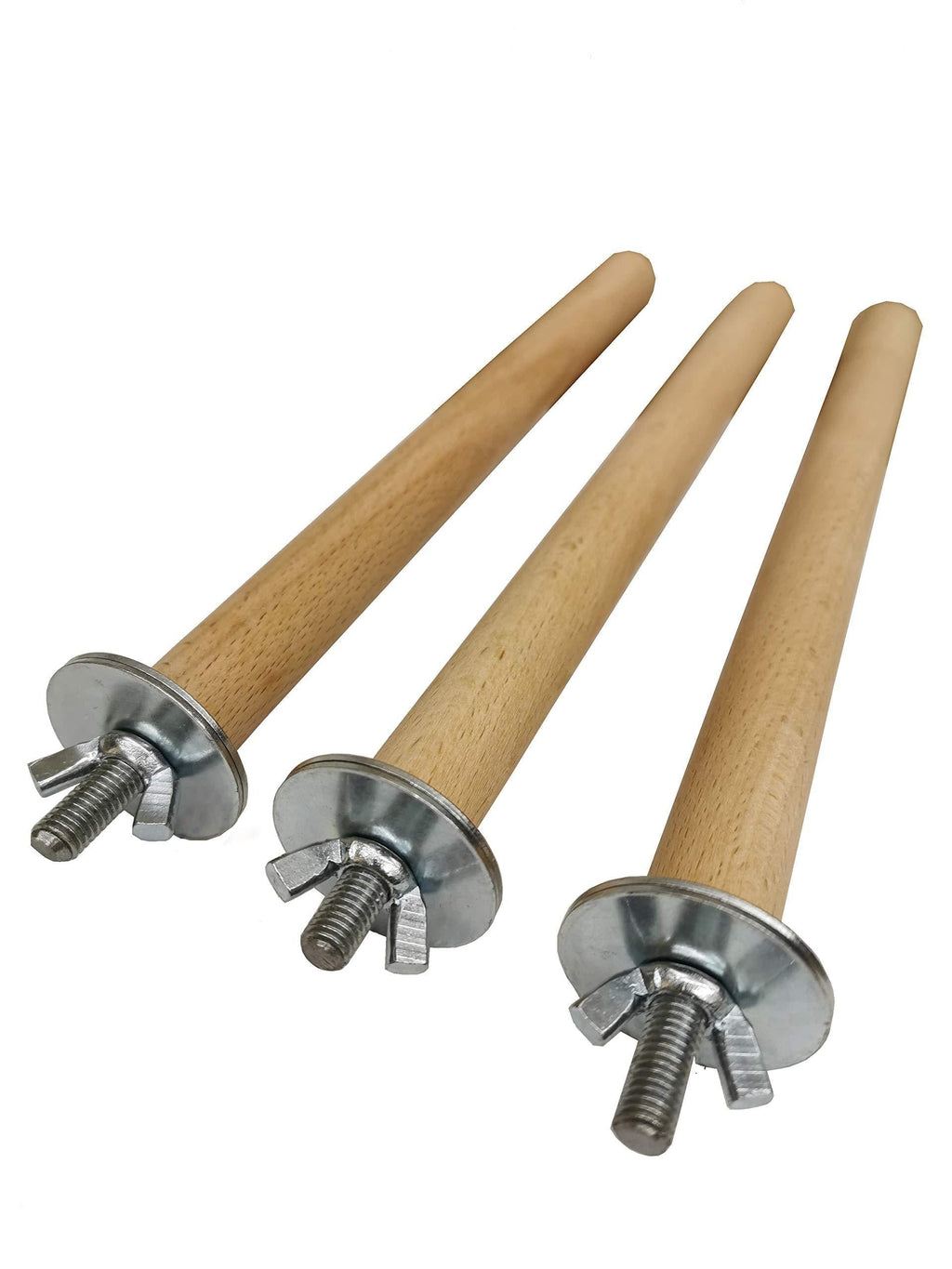 IW Designs Bird stand perch perches cage accessory - natural smooth beech wood, bolts and washers provided. An essential cage accessory! - PawsPlanet Australia