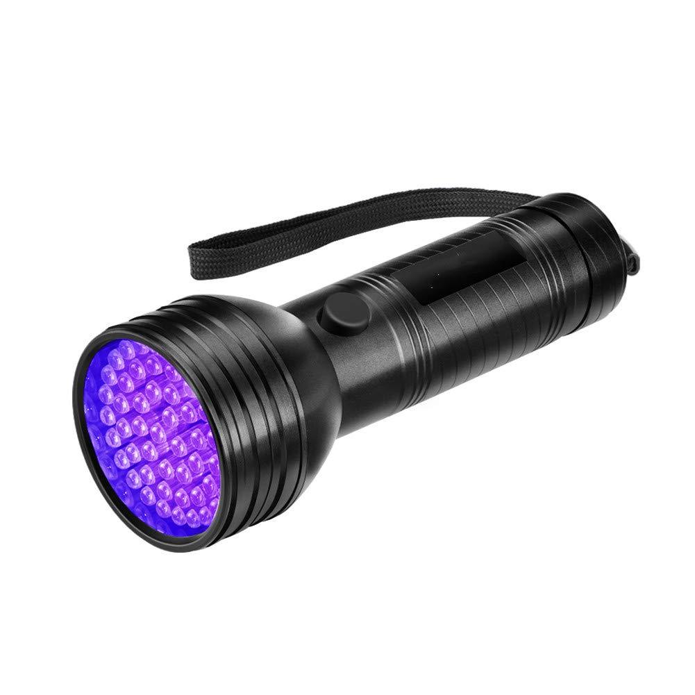 UV Black Light Flashlight Pet Urine Detector Light Handheld Portable Dog Cat Urine Detector for Find Pet Dry Stains on Clothes Carpets Rugs or Floor Bed - PawsPlanet Australia